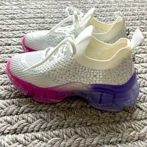 BRAND NEW, Steve Madden girls sparkle tennis shoe, size 11